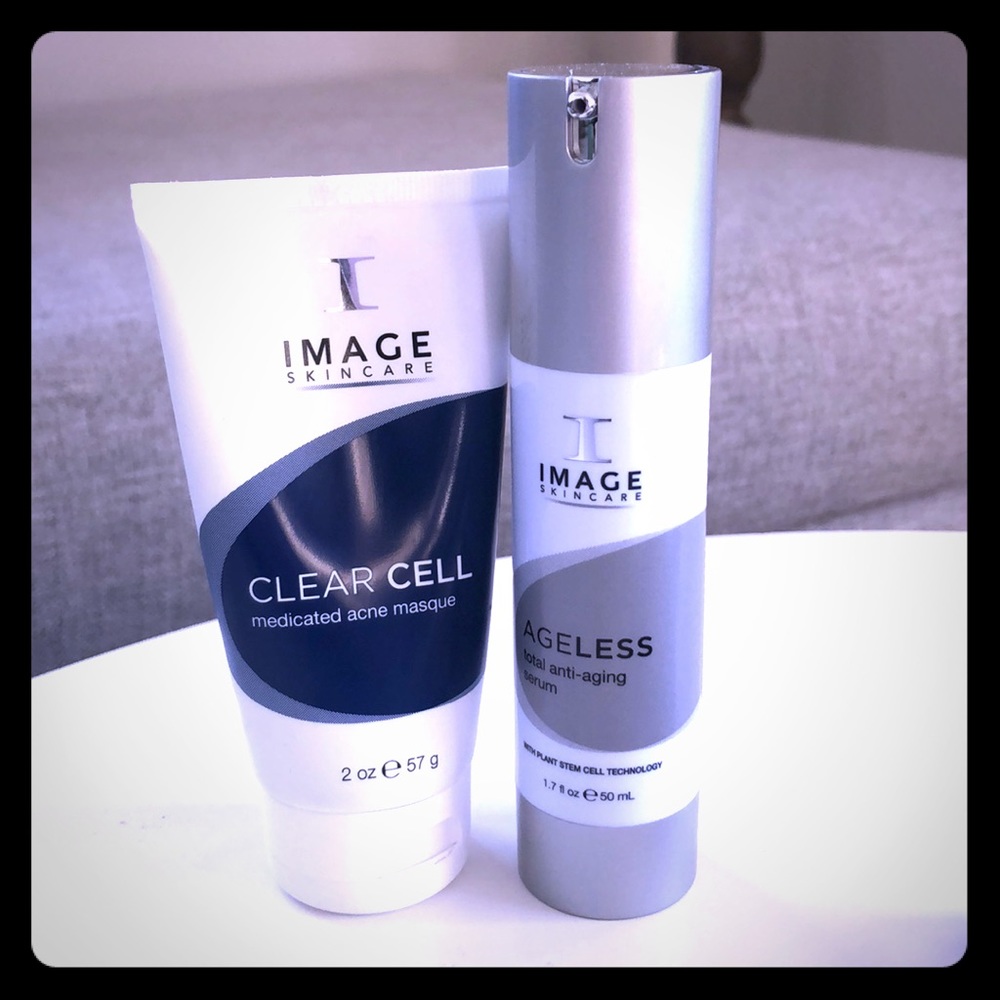Image Skincare anti-aging serum and acne mask